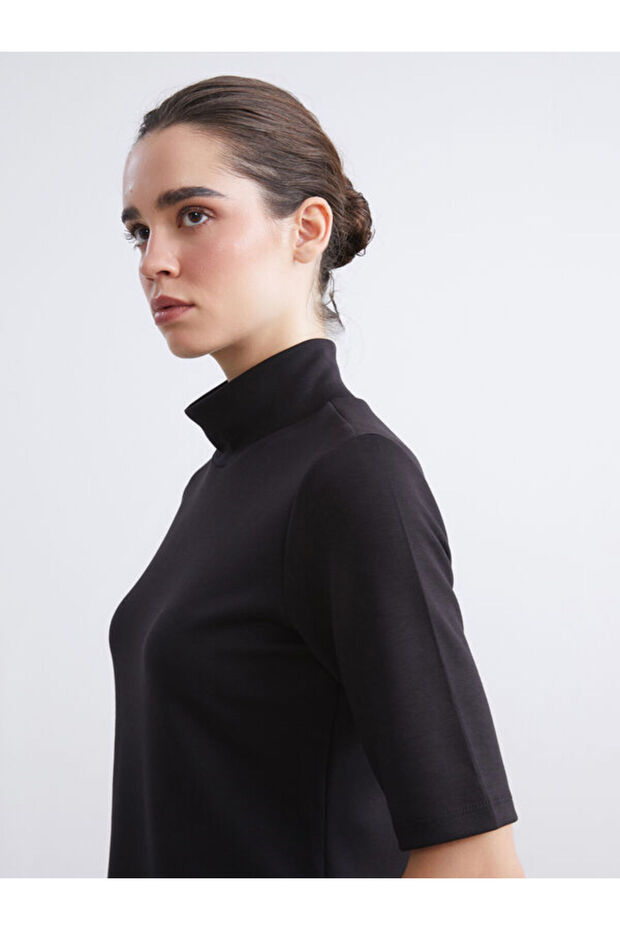 Stand Collar Blouse
