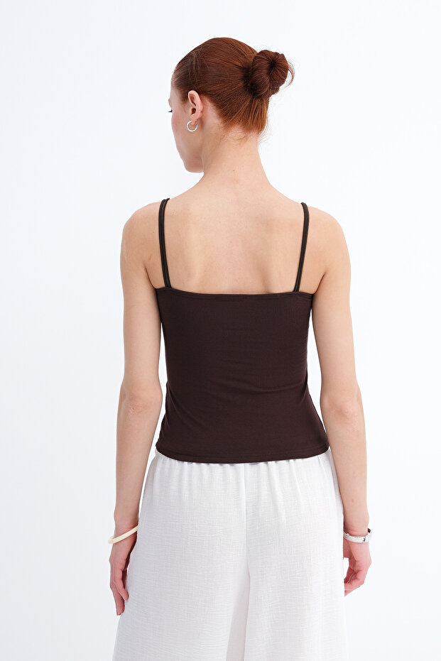 Modal Undershirt with Chest Pad A01406 - 6
