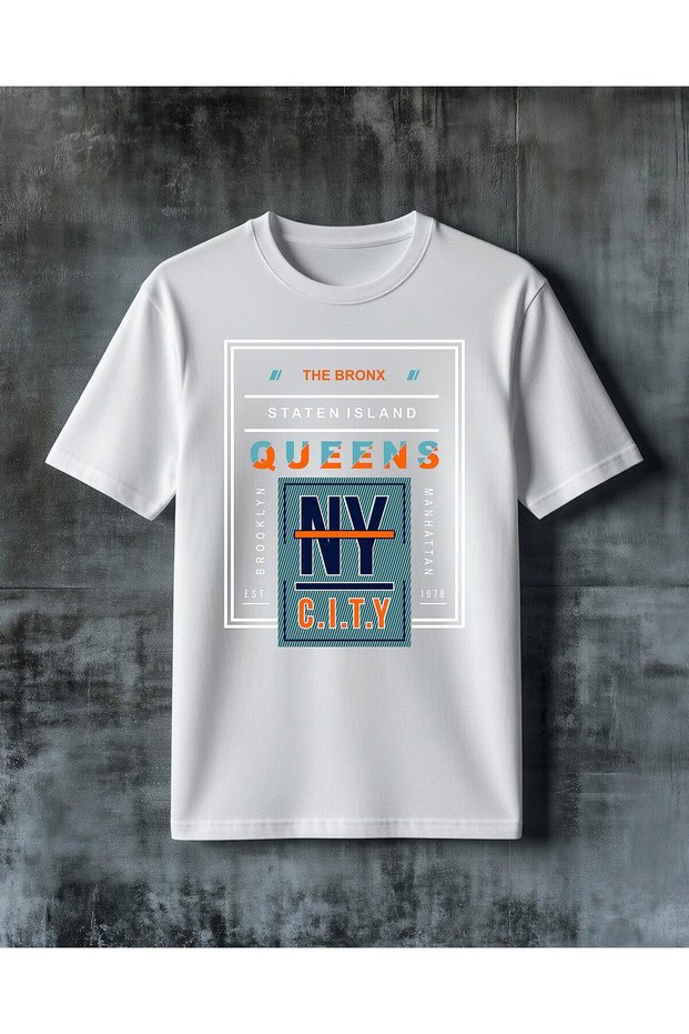 The Bronx Queens Printed Oversize T-Shirt
