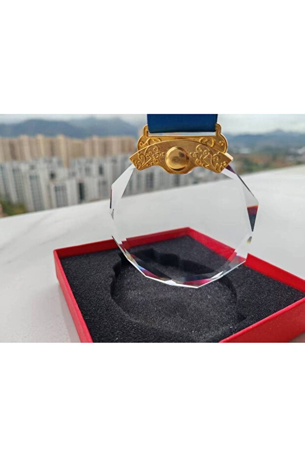 70mm hexagon Customizable Unengraved Crystal Trophy - Blank Award Cup for Recognition, Company, Edu