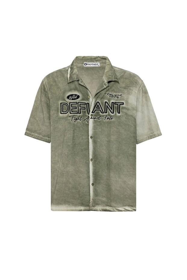 Washed Oversize Shirt