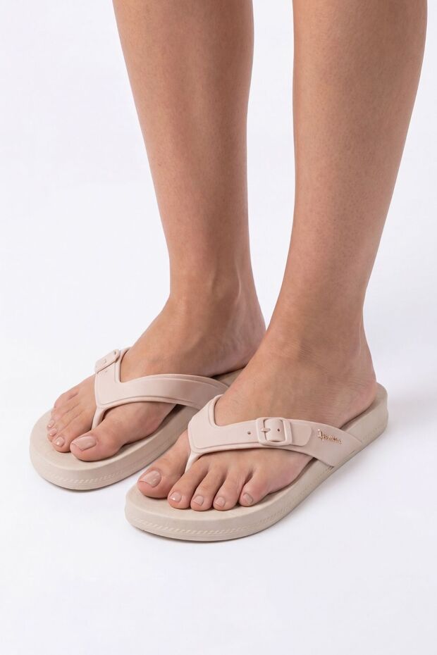 Leme Women's Flip Flops Beige 35/40