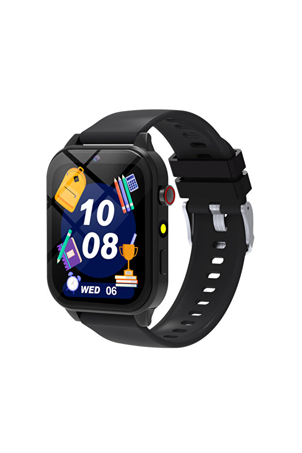Game watch for kids black SIMSONLAB New Camera Smart Watch For Kids Games HD Touch Screen Sleep Moni