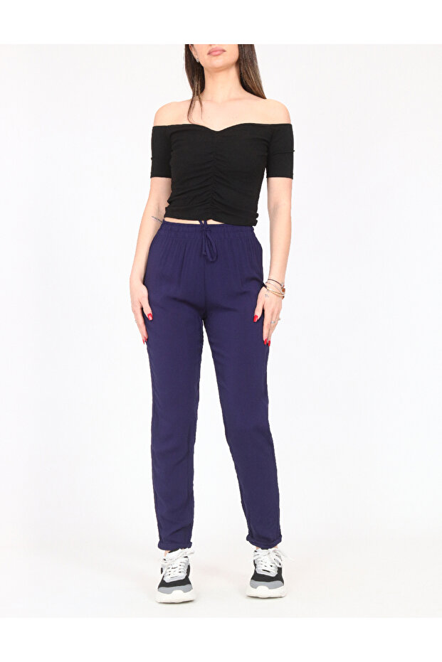 Pantaloni, Bleumarin - 1