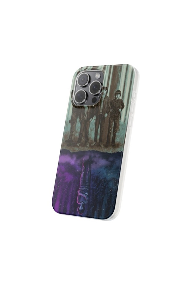 Case compatible with Honor 90 Lite 5G Silicon Gel Tpu Pattern Stranger Things Upside Down Eleven - 3
