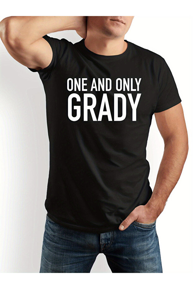 تي شيرت فريد من نوعه بتصميم Grady Fun Name