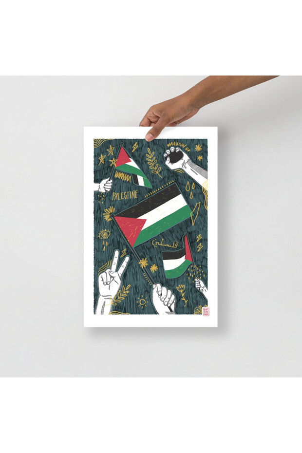 Free Palestine Printed Poster ( Print Only) 30x40cm