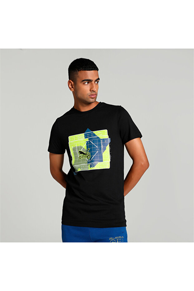 Men x one8 Graphic T-shirt - Black