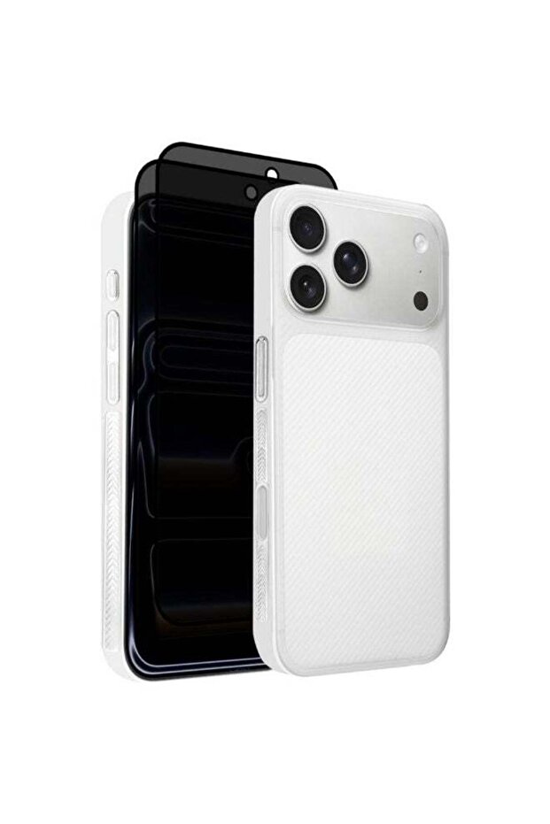 3Packs Case Cover for iPhone 17 Pro Max, Air Skin Line Design Back Cover, Sturdy Durable Ultra-Thin Case