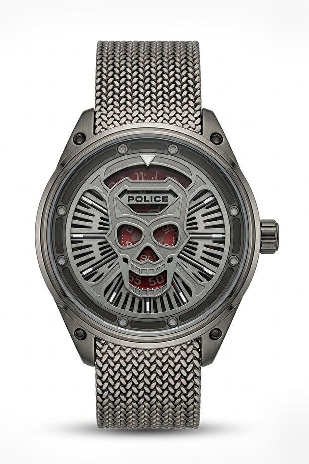 Men's Analog Round Shape Stainless Steel Wrist Watch PEWJG2118740 - 44 mm