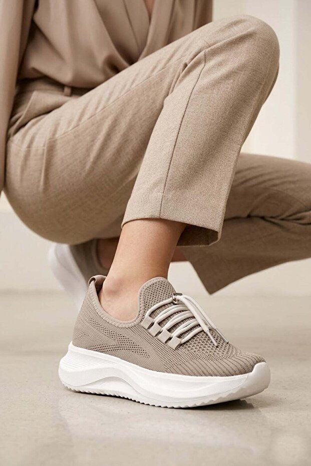 Elit Erd2611 Women's Classic Sneaker Mink