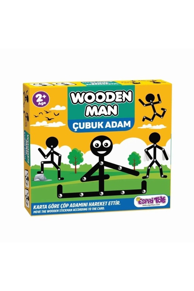 Wooden Man Game Stickman and Stickman Memory Box Game