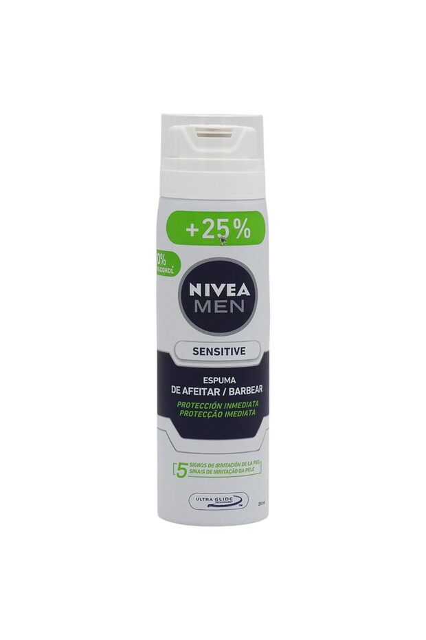 Spuma, Nivea, Ras 200, 50 ml Sensitive, - 1