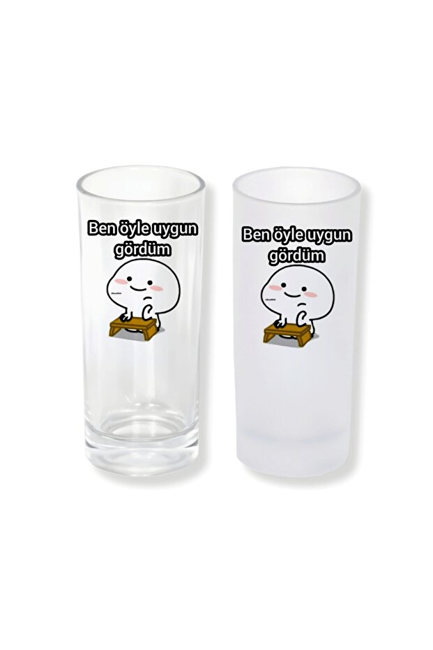 Ben Öle Suitable for Oil, I Saw It with or Without Ice Options – 1 Stylish Presentation Cup 055