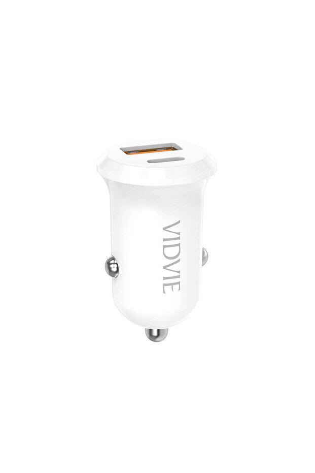 In-Car CC546 Mini Type-C & USB Fast Car Charger