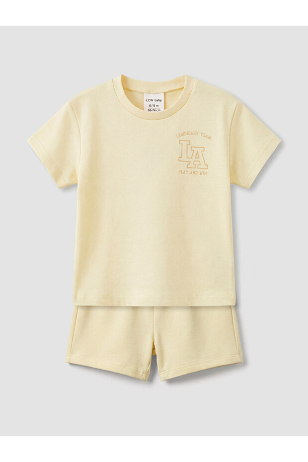 Printed Baby Boy Shorts Set