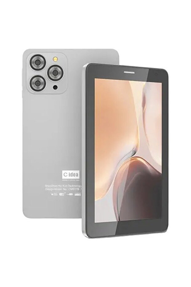 جهاز لوحي ذكي CM516 مع قلم، شاشة لمس IPS 7 بوصة، ذاكرة وصول عشوائي 8 جيجابايت، ذاكرة تخزين 256 جيجابايت، نظام أندرويد، واي فاي، جي بي إس، بلوتوث، كاميرا مزدوجة، شريحة اتصال واحدة، 5G LTE، جهاز لوحي تعليمي للأطفال