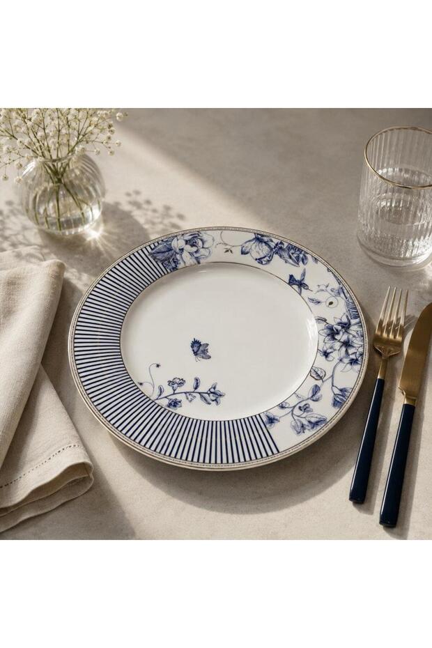 Porcelain Serving Plate Set of 6 27cm Fiore
