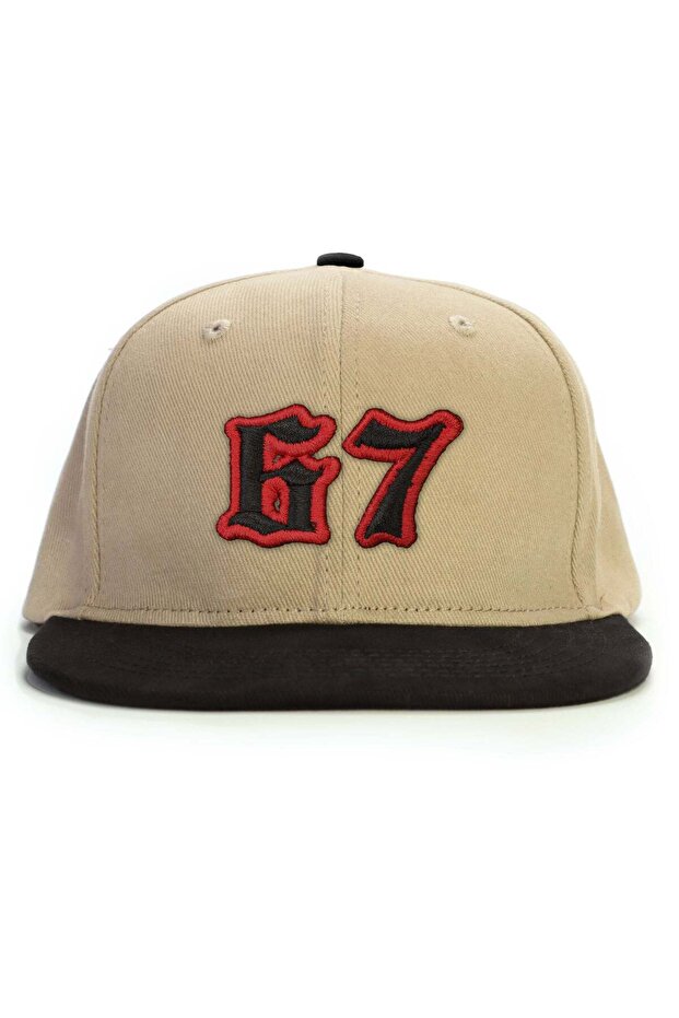 Number 67 Snapback Hat - 1