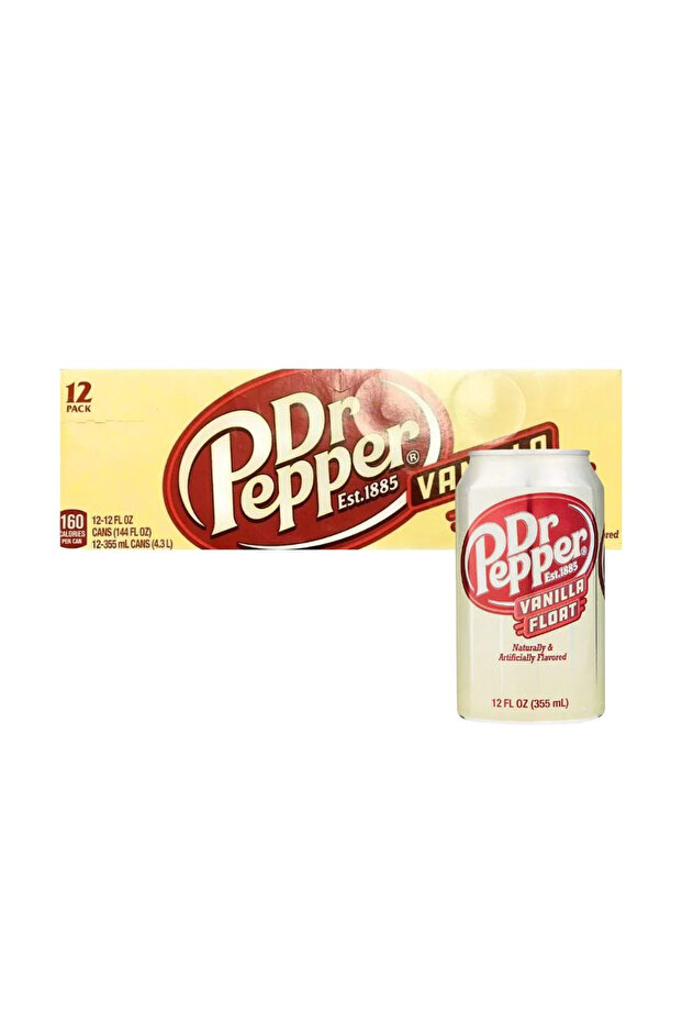 Dr Pepper Vanilla Float 355 ml x 12 Cans