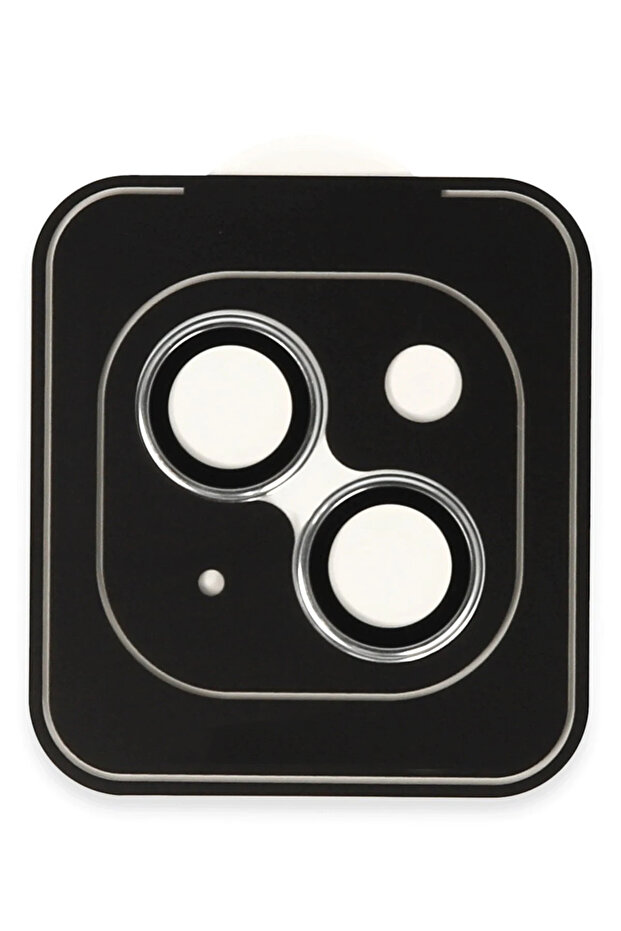 Urr iPhone 14 Titanium Alloy Ar Camera Lens Protector - Silver