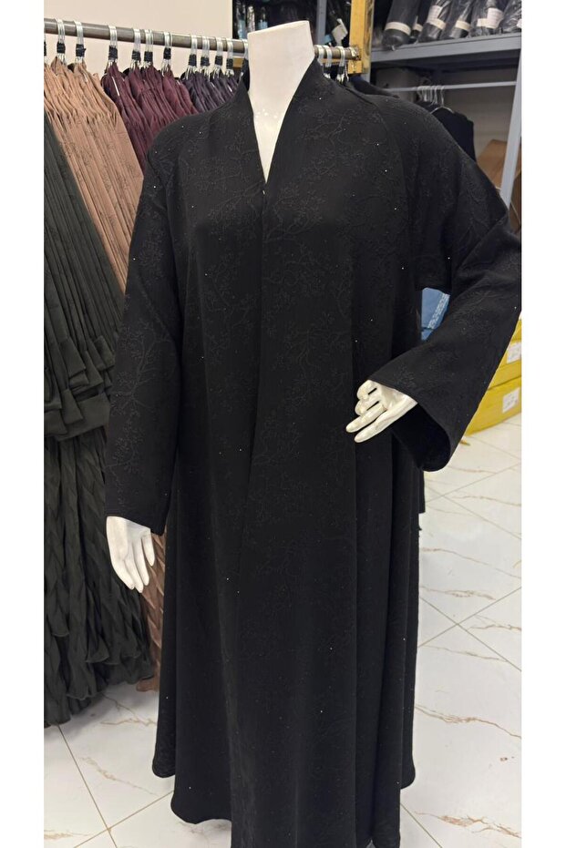 عبايه شاكيرا باضافة كرستال دبل كلوش