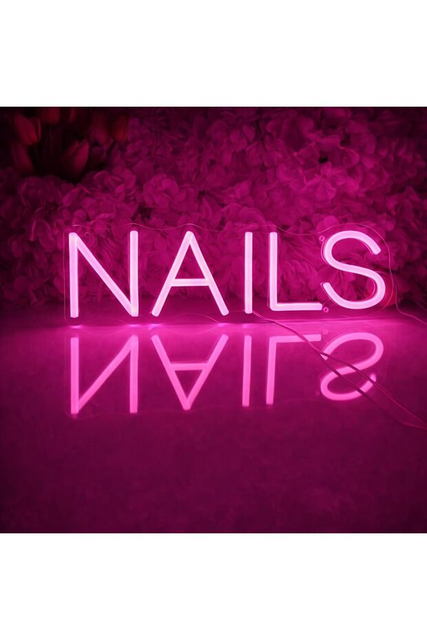 Nail Studio Wall Art 40x60 cm Modern Decor With 6mm Acrylic Base