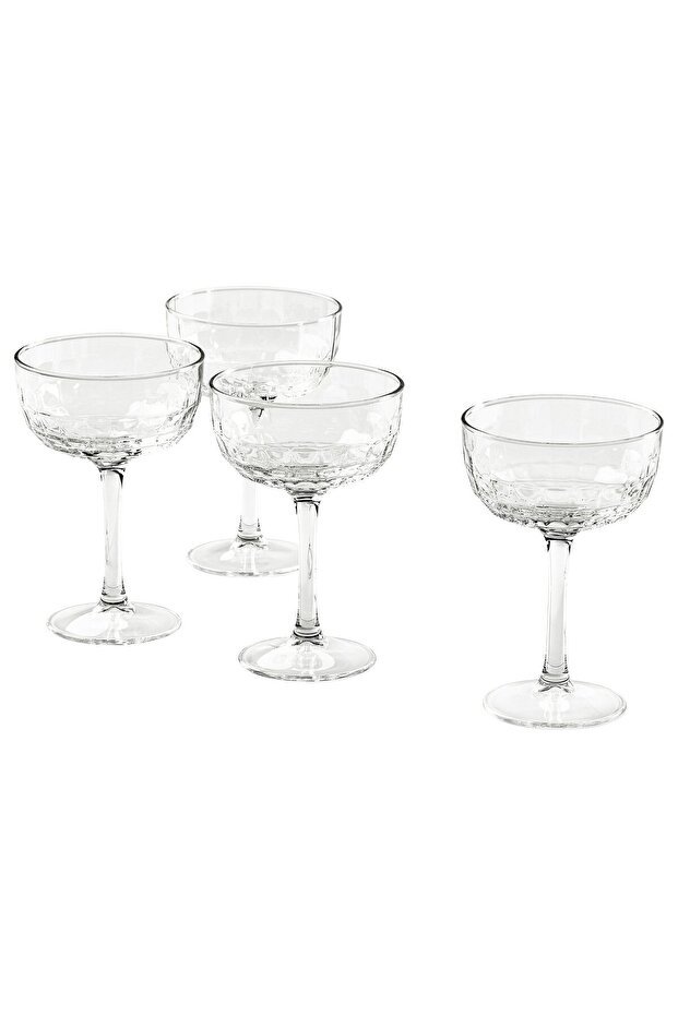 FRÖJDA Juice Glass, clear glass, 20 cl