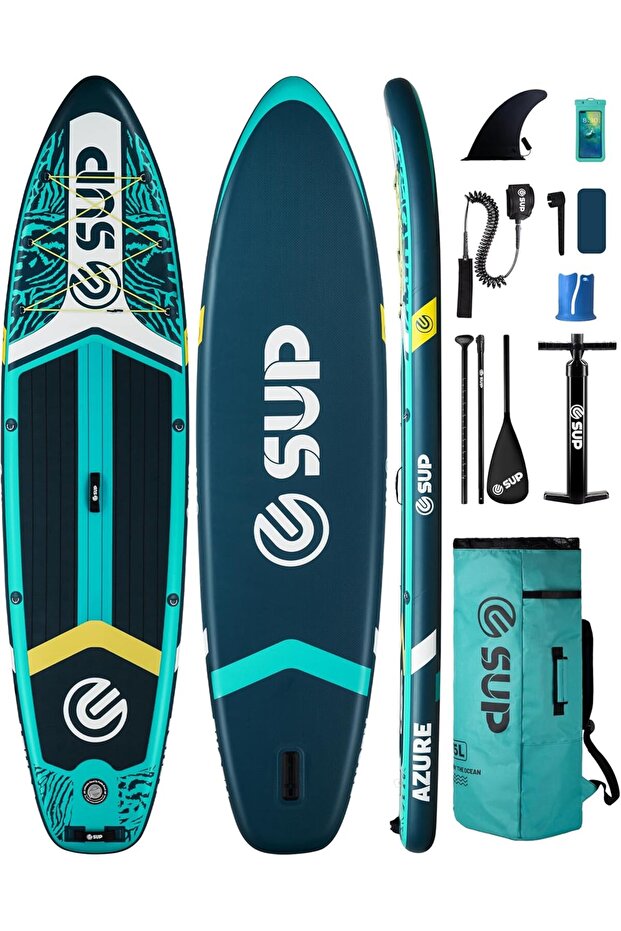 ESUP Inflatable Stand Up Paddle Board with Cup seat 33"/35" Wide Durable SUP, 11'/11'6" Stable Inflatable Paddle Board