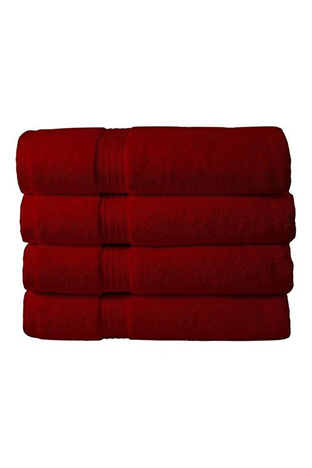 AASHZ 4-Piece Bath Towels, 100% Combed Cotton 550 GSM, Quick Dry, Highly Absorbent, Soft Hotel