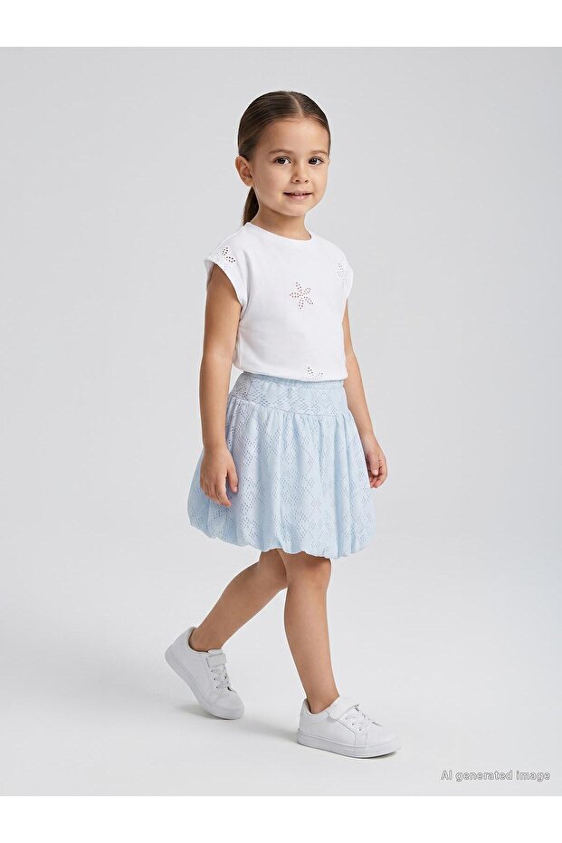 Balon 2-5 Years Old Skirt - Blue