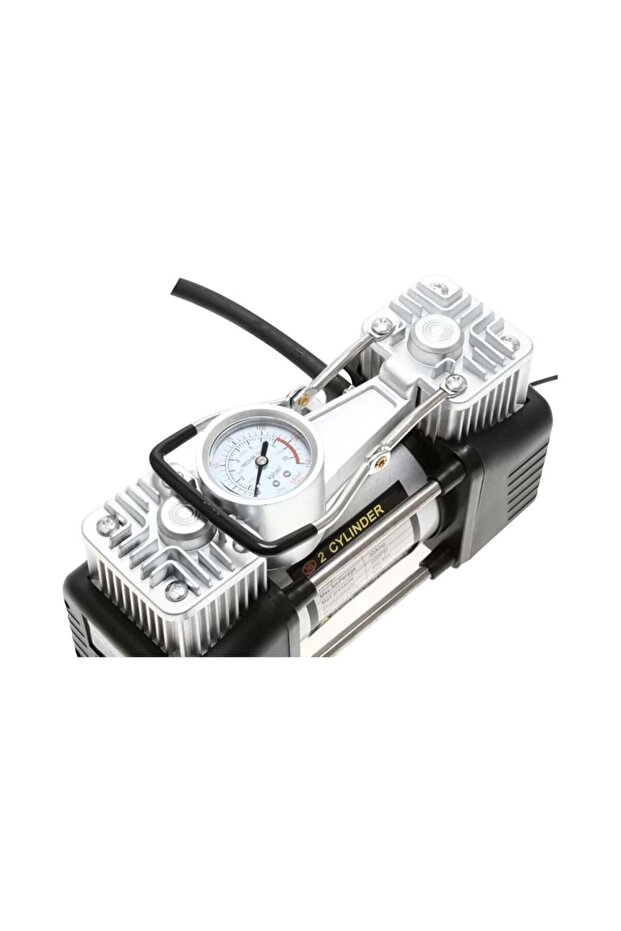 Air compressor 2 piston with flashlight - 2
