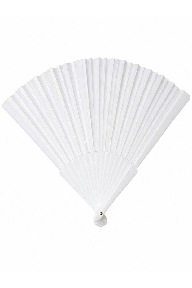 Evantaie plastic Alb (Set 3 buc)