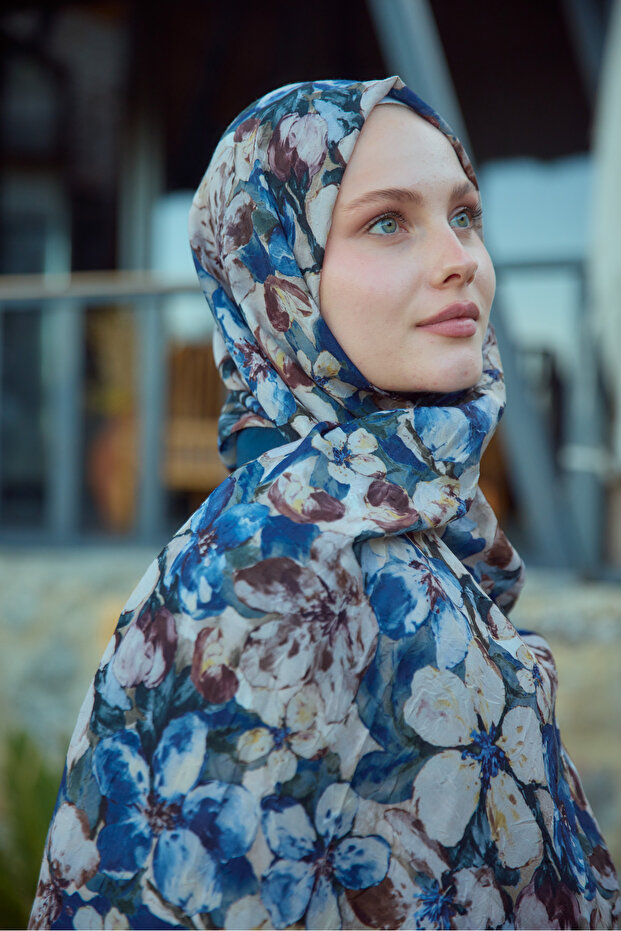 Patterned Shawl - 5