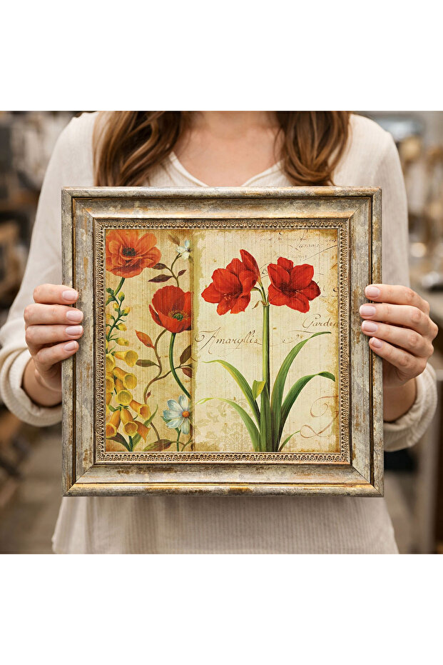 Antique Framed Decorative Painting Dk0243