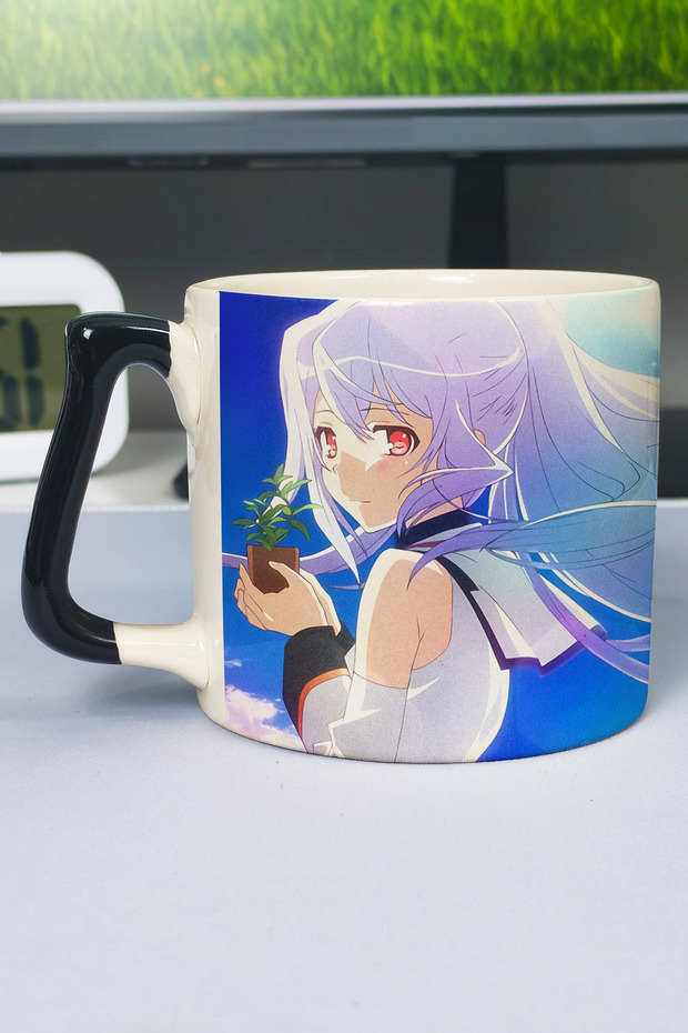 Plastic Memories Anime Printed Ceramic Luxury Mug (1 Piece) Custom Black Handle Wave Handle V3D