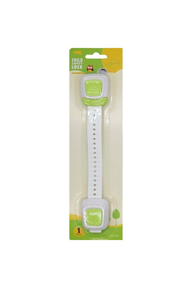 Door Locking Device - Refrigerator and Drawer Security - Green
