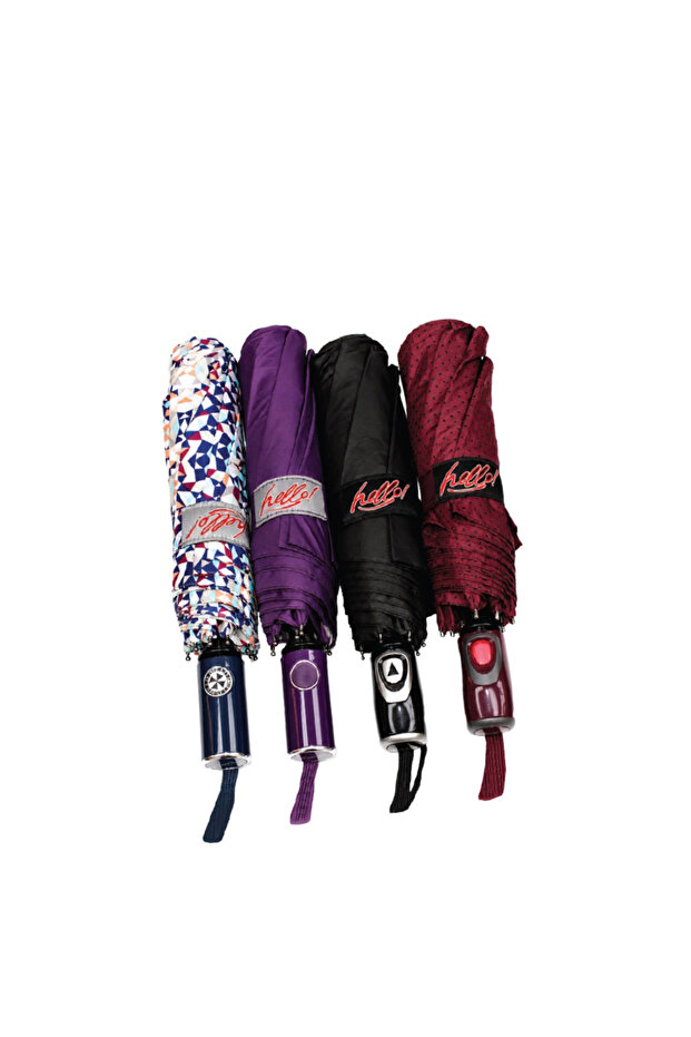 3-Fold Automatic Open UV Umbrella, Assorted