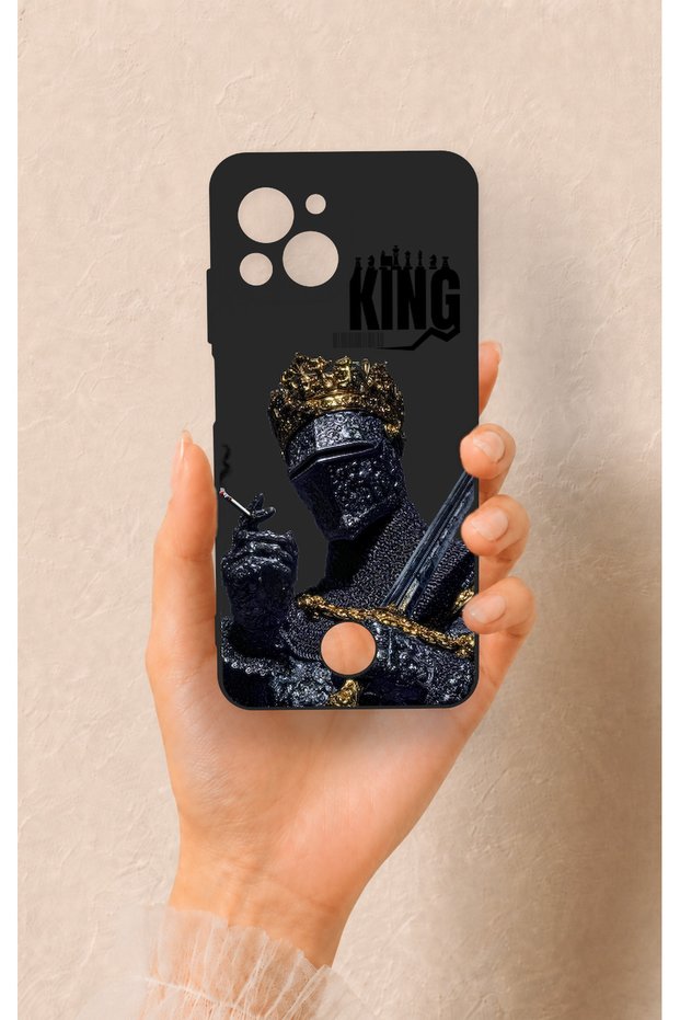 Reeder S23 Pro Max Compatible King Patterned Silicone Case