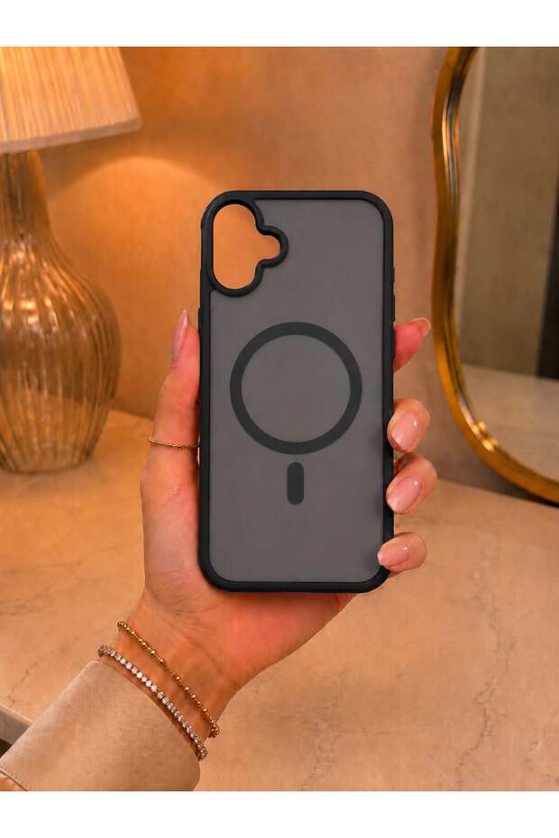 iPhone 17 Case Magsafe Compatible Premium Matte Frosted Back Phone Case