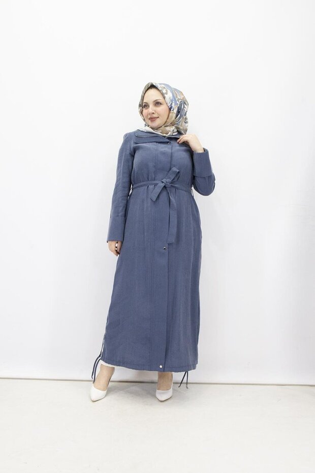 702 Natural Modal Fabric Overcoat