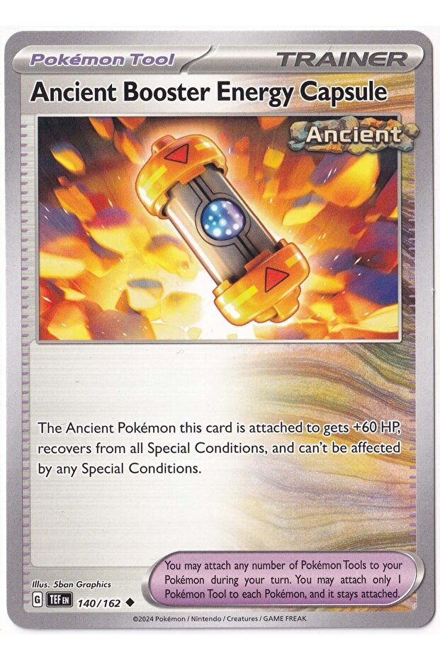 Ancient Booster Energy Capsule 140/162 - Temporal Forces - Card (Mint)