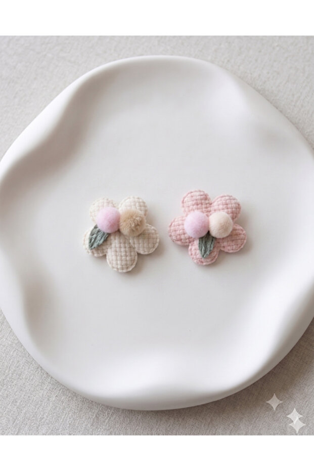 Set of 2 Hair Clips for Babies with Little Hair