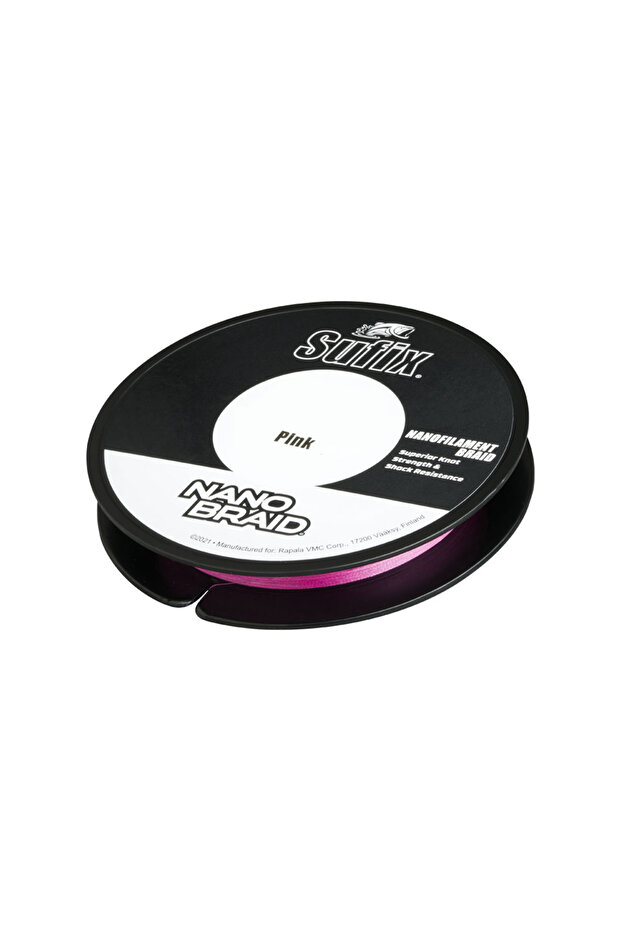 Nano Braid Fishing Line Pink 0.08mm - 100Mt - 3.7kg