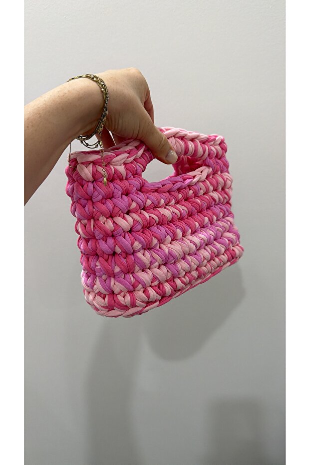 Pembe Mini El Çantası