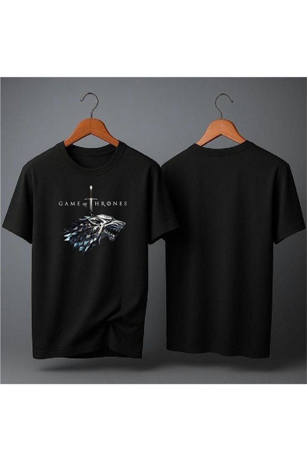 Game of Thrones Printed Oversized T-Shirt