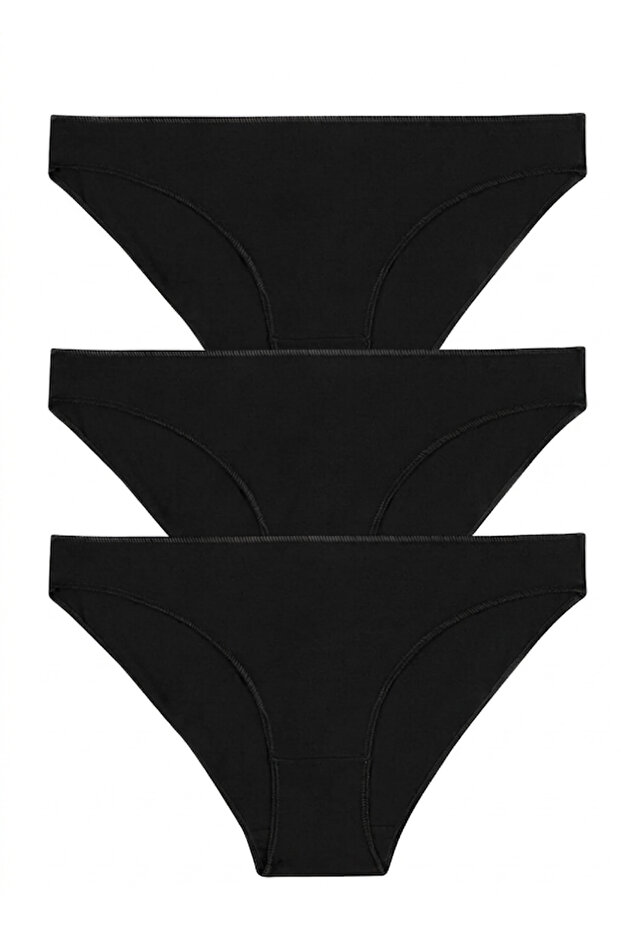 Women's 3-Pack Cotton Lycra Slip Panties