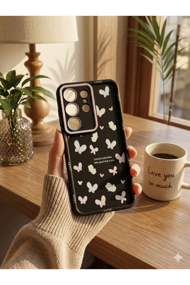Samsung Galaxy S26 Ultra Compatible Premium Phone Case with Patterned Camera Protection