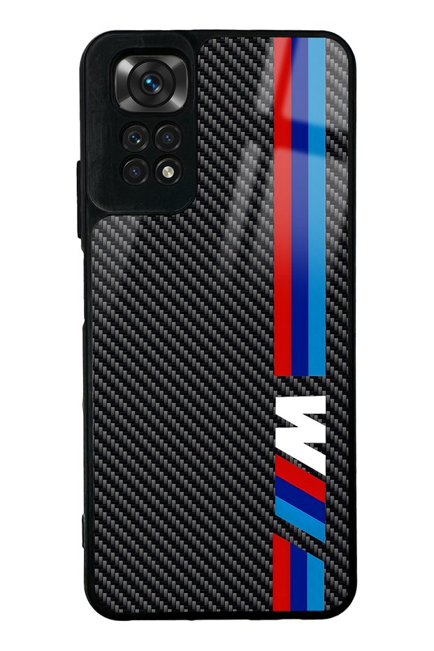 حافظة هاتف Xiaomi Redmi Note 11s بتصميم كربون M لامعة