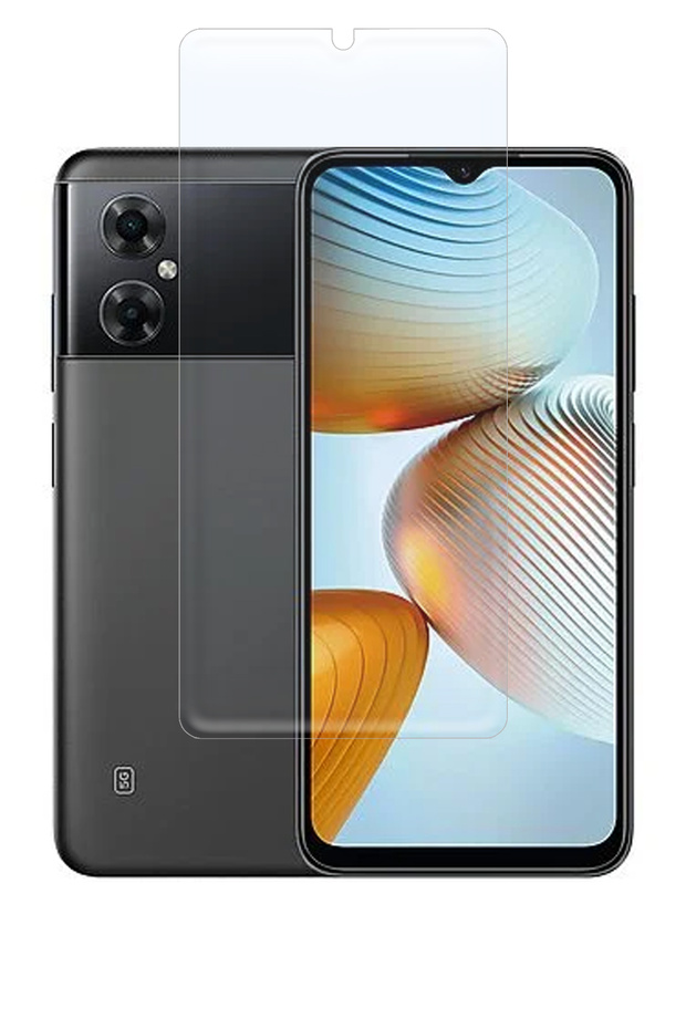 واقي شاشة نانو لامع عالي الدقة متوافق مع هاتف Xiaomi Poco M4 5G، حماية مرنة ضد الكسر 9H